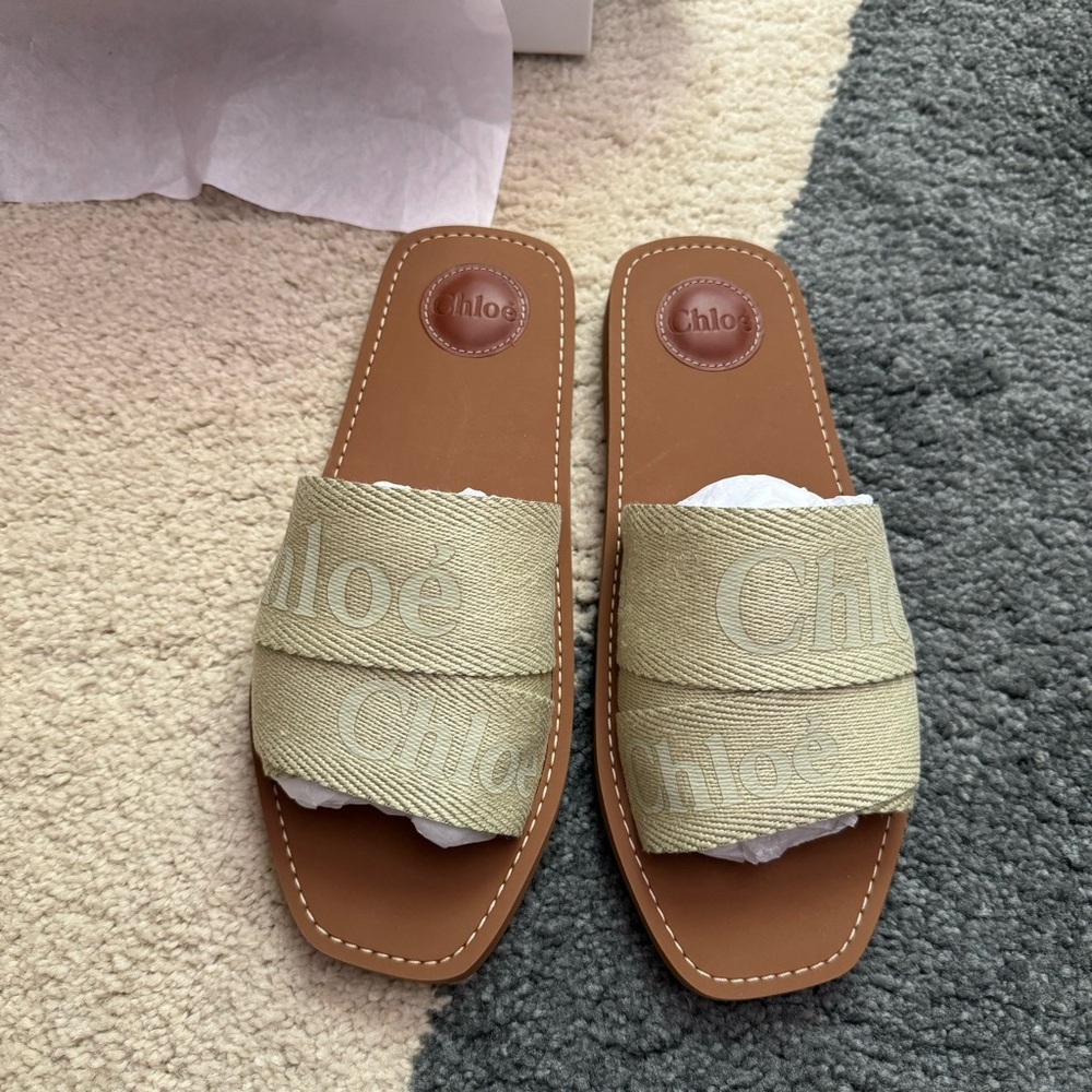 Chloé Woody Logo Slides